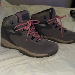 Columbia Women's Gray Hiking Boots